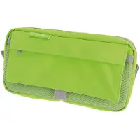 Herlitz 50039043, Weiches Federmäppchen, Polyester, Grün, Einfarbig, Velcro, Erwachsener