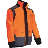 PSS Regenjacke wasserdicht X-treme Rain Orange/Grau Größe XL