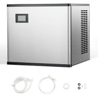 Vevor Gewerblicher Eisbereiter 500 lbs/24 h Selbstreinigende Eismaschine - Nur Kopf, 300 lbs/Tag-a