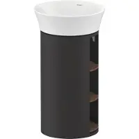 Duravit Waschtischunterschrank White Tulip 41x41x75cm, 2 Holzf.-B, US N gra s-matt