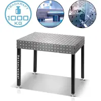 Stahlwerk 3D Schweißtisch WT-100 3D ST 1.000 kg Tragkraft, 6 mm Arbeitsplatte