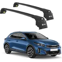 TURTLE DACHTRÄGER AIR-2 , Schwarz KIA XCEED CD 2019 - 2024 (SUV)