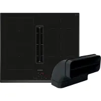 Siemens iQ300 ED651BGA7, Schwarz, Integriert, 60 cm, Zonen-Induktionskochfeld, Glaskeramik, 4 Zone(n)