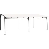 Syfax Garten-Sonnenschutz 6x3x2,55 m Cremeweiß
