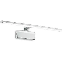 Ideal Lux LED-Wandlampe Alma chrom Metall Breite 51 cm