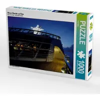 CALVENDO Blaue Stunde auf See 1000 Teile Puzzle quer 640x480mm, Bade Uwe; 7301458
