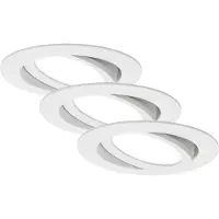 Briloner LEUCHTEN LED Einbauleuchte "FLAT IN", weiß (weiß, neutral), Leuchten, LED Einbauleuchte