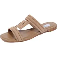 Tod'S G5254 ciabatta donna light brown nabuk leather sandals woman