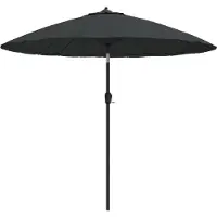 Syfax Sonnenschirm mit Aluminium-Mast 270 cm Anthrazit