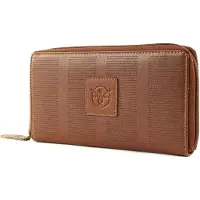 Chiemsee Geldbörse Haiti Zip Around Wallet Cognac braun