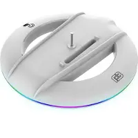 Blackfire.eu Rgb-vertikalständer Für Ps5 Silber Silber One Size