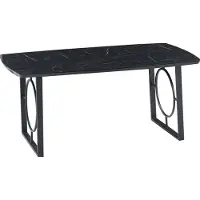 AEA Luxus Tische Esszimmer Metall Esszimmertisch Moderner Möbel Schwarz Edelstahl
