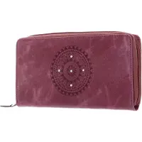 Bruno Banani Geldbörse Zip Around Wallet Mauve weinrot