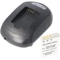 AccuCell Ladegerät und Akku passend für den Akkutyp 02491-0028-00