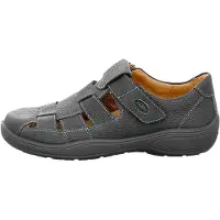 Jomos Slipper in Übergrößen Schwarz 418201 35 000 große Herrenschuhe
