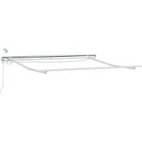 Syfax Elektrisches Markisengestell mit LED und Sensor 3,5 x 2,5 m