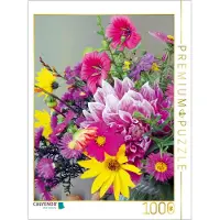 CALVENDO Puzzle, Spätsommer-Blumenstrauß | 1000 Teile, fertige Größe: 64 x 48 cm | Fotopuzzle für entspannte Stunden