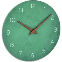 TFA-Dostmann Analoge Design Wanduhr mit Holzoptik 60.3054.04