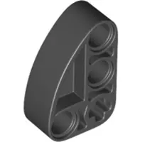 LEGO Technic: 50 Hebelarme 2x3, L-Form, 4 Achs- und Pin-Löcher, Schwarz