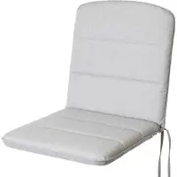 Stanis³aw Jurga PillowPrim Gartenmöbel Kissen, für Stuhle oder Liege, balkon, outdoor, Liegenauflage, Polster, Sofa, Rutschfeste Schicht, Grau, 102 x 50 x 6 cm