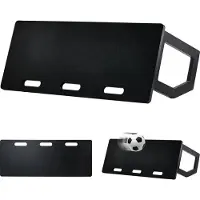SucceBuy Fußball-Rebounder-Board, 40"X16" Klappbares Tragbares Fußball-Wand mit 2 Winkel-Rückprall, HDPE Rückprall-Board für Training, für Kinder und Erwachsene