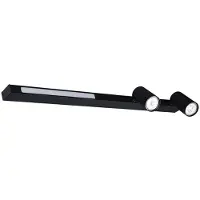 Zuma Line LED-Deckenleuchte 2x GU10 1x LED 200 lm 3000K schwarz MANNARI S230757203
