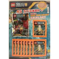 LEGO Nexo Knights - Sammelsticker - 1 Multipack (9 Tüten + Minifigur)