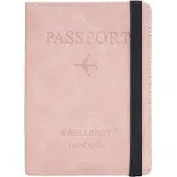 Baellerry Simple Travel WALLET - Rosa für Reisepass und Dokumente KP35766