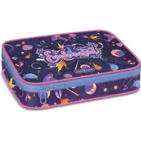 ARS UNA Schule Federmäppchen Enchanted - Magie, violett-blau-orange, für Mädchen