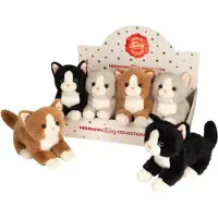 Teddy HERMANN® Teddy Hermann Katzen 3-farb. sort. 20 cm Sonstige