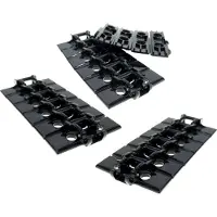 LEGO 20x Technic Kettenglieder 5x3x1 schwarz Panzer Kette Glied 88323 42479 57518