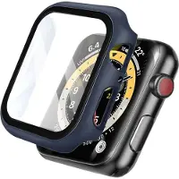 IMoshion Full Cover Hard Case Apple Watch 7 / 8 / 9 - 45 mm - Dunkelblau