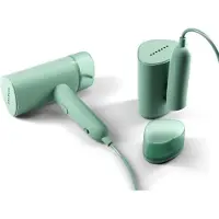 Philips Série 3000 Handdampfglätter, 1000W, 20g/min Dauerdampf, 30 Sek. Aufheizzeit, Grün