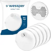 Wessper 5x Actitex Disc Filter für Activemax Triline 1L Trinkflaschen