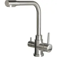 Prime Inventions Design Edelstahl Dreiwege Wasserhahn für Vario HP Carbonit & weitere Systeme