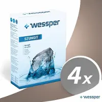 Wessper Schungite 2000g, natürlicher Mineral für Wasseraufbereitung, Aktivator für sauberes Trinkwasser