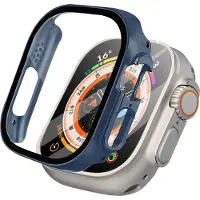 IMoshion Full Cover Hard Case Apple Watch Ultra / Ultra 2 / Ultra 3 - 49 mm - Dunkelblau