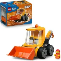LEGO City Bau-Lader, Kreatives Bauset für Kinder ab 5 Jahren, Inklusive Junior Minifigur