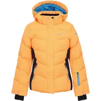 Icepeak Lille Jr Kinderjacke in Daunenoptik für Ski & Outdoor, Aprikose, Größe 128