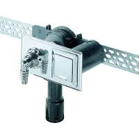 Dallmer Wandeinbau-Waschgeräte-Siphon HL 400 E, DN40/ DN50