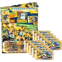 LEGO Nexo Knights 2 - Trading Cards - 1 Starter + 10 Booster - Deutsch