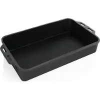 WAS Germany Bräter mit Griffen 47 x 29 x 7,5 cm Gusseisen