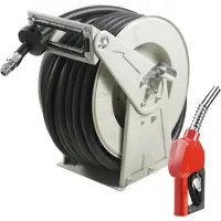 StarTech.com Luftschlauchtrommel - 25,4mm x 15,24m - Max. Arbeitsdruck 300 PSI - Druckluftschlauchtrommel Diesel Kerosin - Autohaus Werkstatt Heimstudio Garage