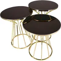 AEA Couchtisch Beistelltisch Wohnzimmertisch Satztisch Elegant Praktisch