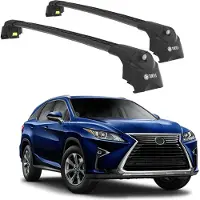 TURTLE DACHTRÄGER AIR-2 , Schwarz LEXUS RX AL20 2016 - 2024 (SUV)