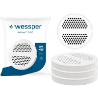 Wessper Wasserfilter MicroDisc 3er Pack | Filter Disc Replacement für Brita MicroDisc Trinkflaschen und Karaffen |