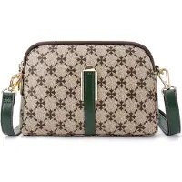 Baellerry Handtasche SI-35591 - Braun / Grün KP35591