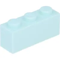LEGO 50 Stück 3622 Stein Brick 1x3 Part Basic Steine 50 Helles Aqua