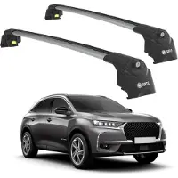 TURTLE DACHTRÄGER AIR-2 , Silber CITROEN DS 7 CROSSBACK 2018 - 2024 (SUV)