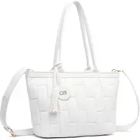 Collezione alessandro Schultertasche "Saint" mit luxuriöser Steppung